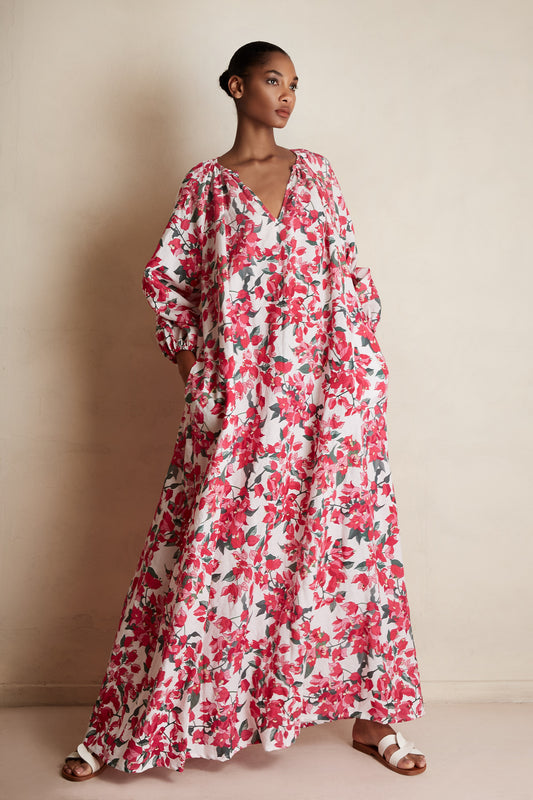 Yiorgos Koulasidis φόρεμα bougainvillea  pink dress